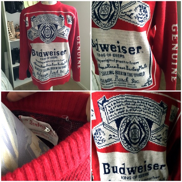 Budweiser sweater