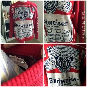 Budweiser sweater