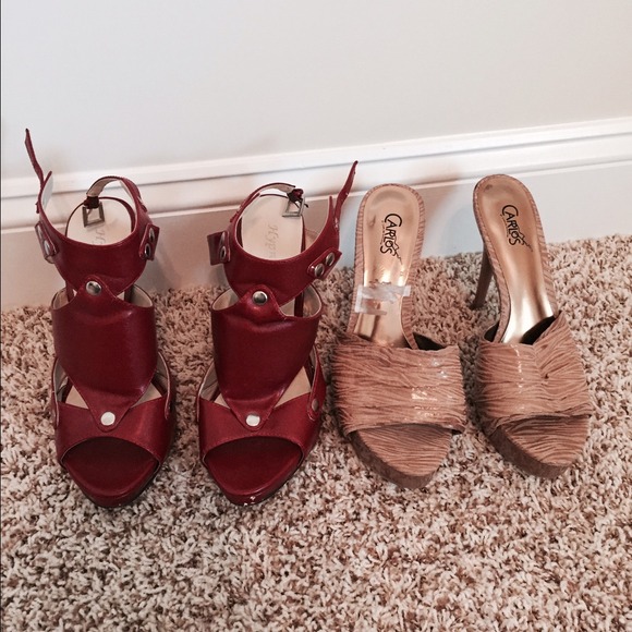 Two pairs of pumps for one price!