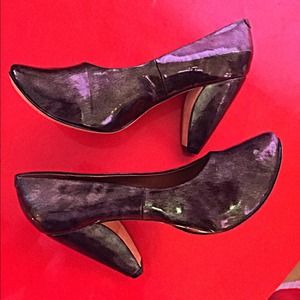 NWOT Smoky black Cindy Says heels- size 8- 4" heel