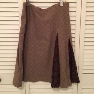 BEBE Brown skirt