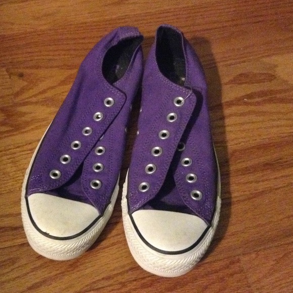 Purple converse
