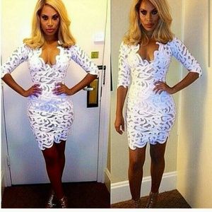*PRICE REDUCED * White lace Dress New