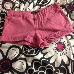 pink shorts