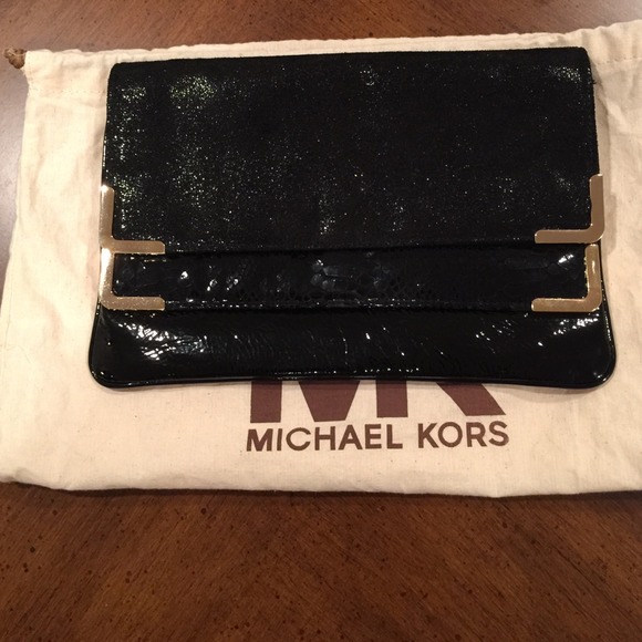 Michael Kors oversize clutch.