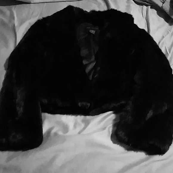 Kids/teen real rabbit fur coat