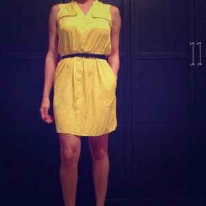 BNWT. Yellow dress.