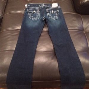 True religion disco Becky big T swaroski crystals