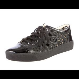 Black Chanel Sneakers