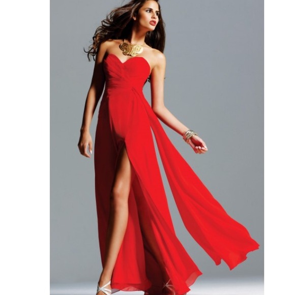 Faviana inspired dress