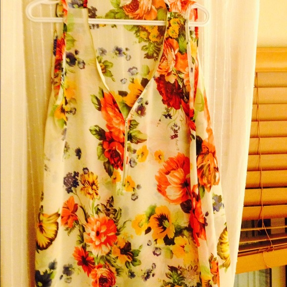 Sheer zippered blouse