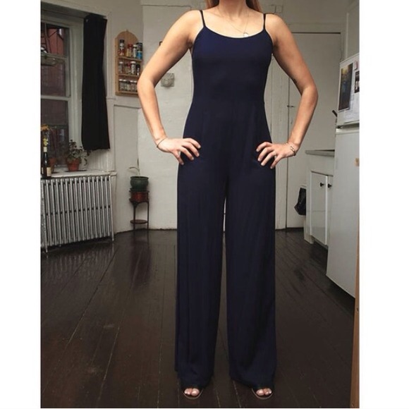 Navy Jumpsuit/ Romper