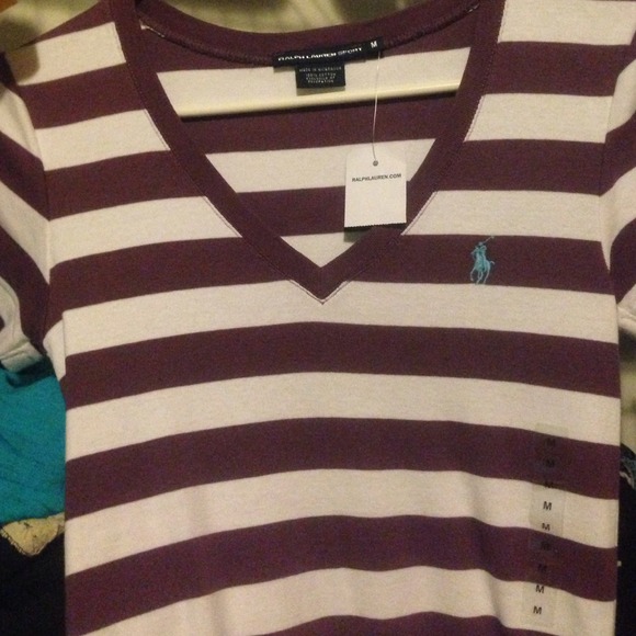 Polo v-neck