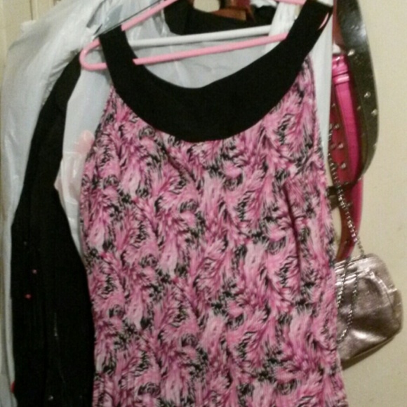 Plus size pink shirt