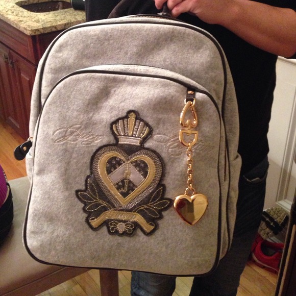 Grey flannel Juicy Couture Back Pack- NWT