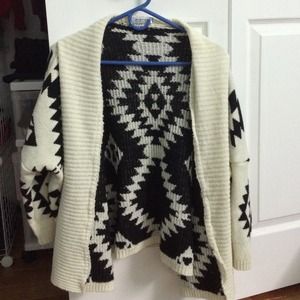Aztec cardigan