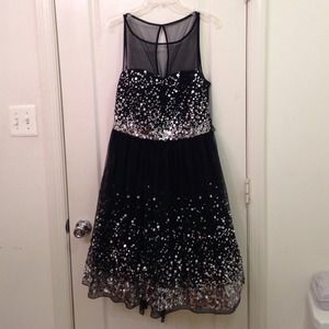 Black party dress