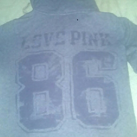 Pink victoria secret zip up jacket - Picture 3 of 3