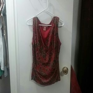 Sleeveless blouse