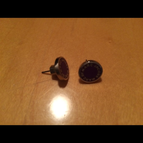 Marc by Marc Jacobs disc earrings.