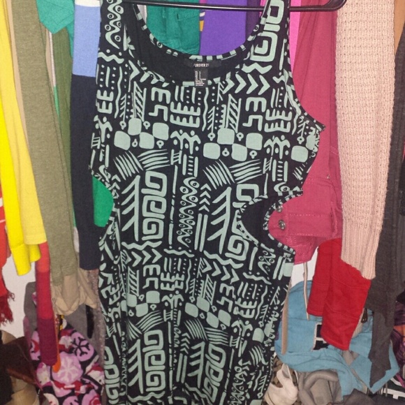 Tribal pattern dress