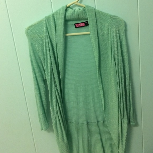Seafoam green cover up