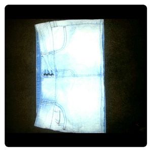 L.E.I  denim mini