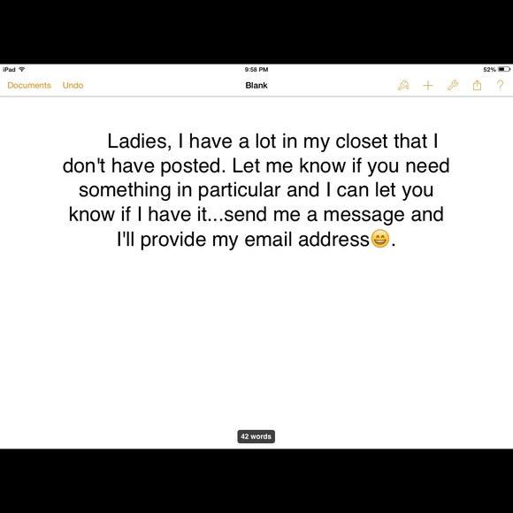 Whatever you may WANT!!!