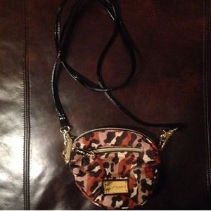 Leopard Betsey Johnson cross body