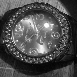 Sofia vergara stainless steel watch