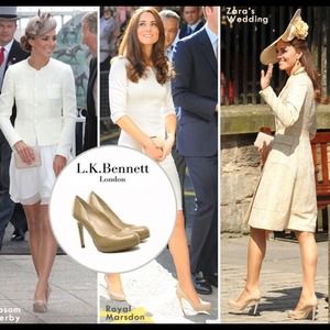 🚫SOLD🚫 LK Bennett Sledge Platform Pump Taupe 6