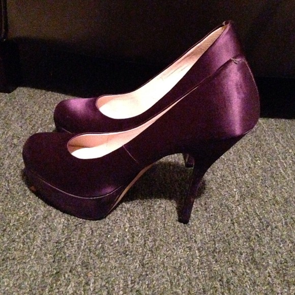 Steve Madden purple heels