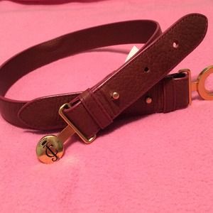 Juicy couture clasp belt