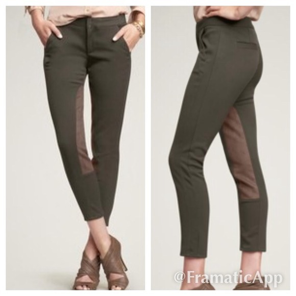 GAP Pants - GAP Black Stretch Riding Pants Sz 8