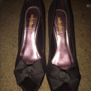 Unlisted sparkle med heel.