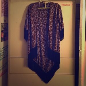 Kimono with fringe!