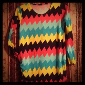 Chevron jumper
