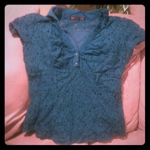 Heart & Soul Vibrant Blue Top