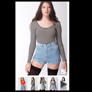 NWT American Apparel High Waisted Shorts! :)