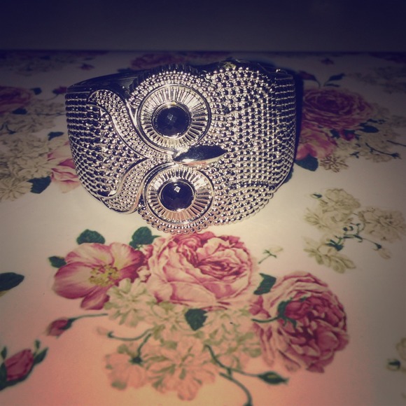 🚫S O L D 🚫 Owl silver bracelet