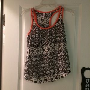 Patterned tank top