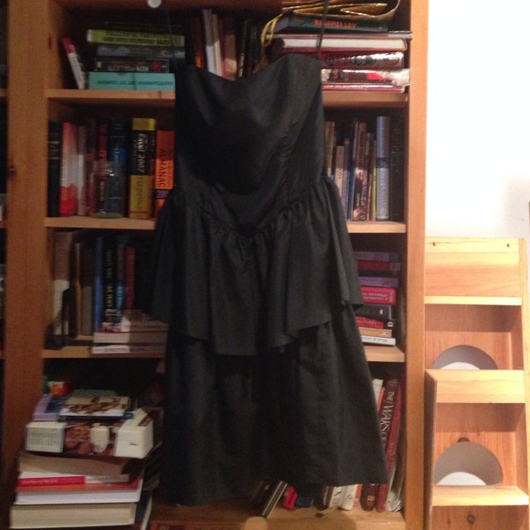 Black vintage cocktail dress
