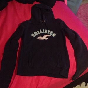 Navy blue hoodie