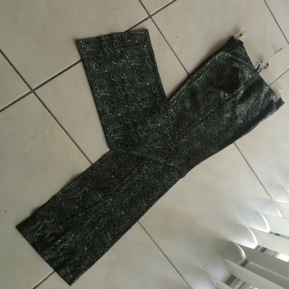 I.N.C. Gray/silver and black pant - Picture 1 of 4