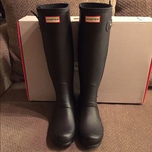 Hunter boots (Original slim zip Wellington boots)