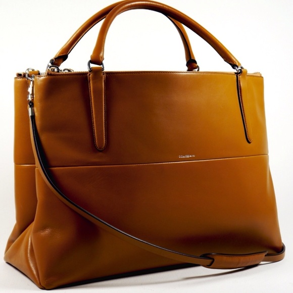 Coach Handbags - COACH Large Leather Handbag/Tote