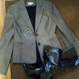 New pics!!! Black and gray blazer
