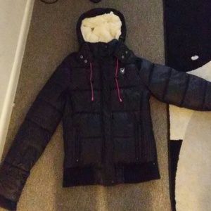 Black winter jacket