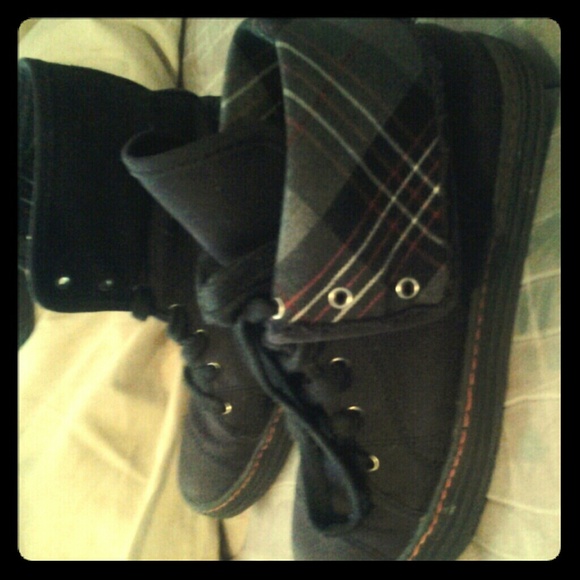 Deep maroon airwalks
