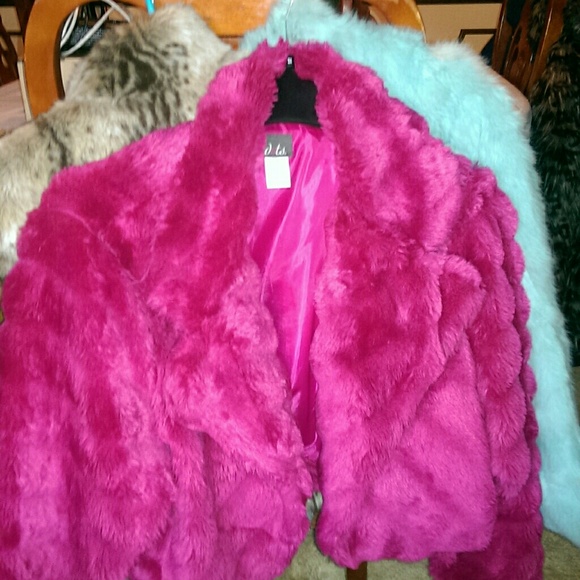 Faux Fur Crop Jacket
